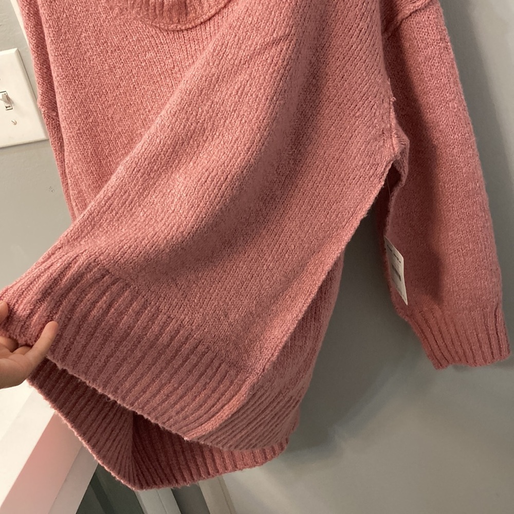 Free People Brookside Sweater- Alpine Rose NWT - Picture 4 of 11